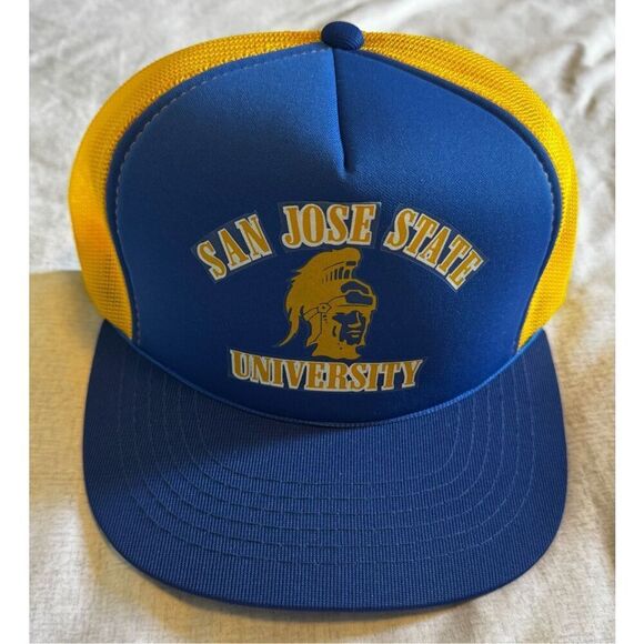 SJSU Spartans Vintage Hat Cap SnapBack San Jose State University New - Picture 1 of 5